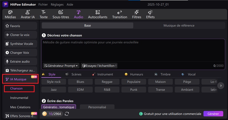 monétiser twitter avec musique IA