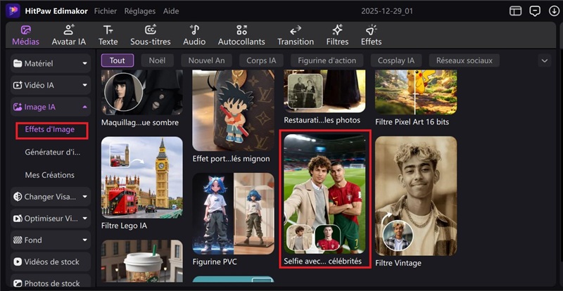 selfies avec celebrites 1