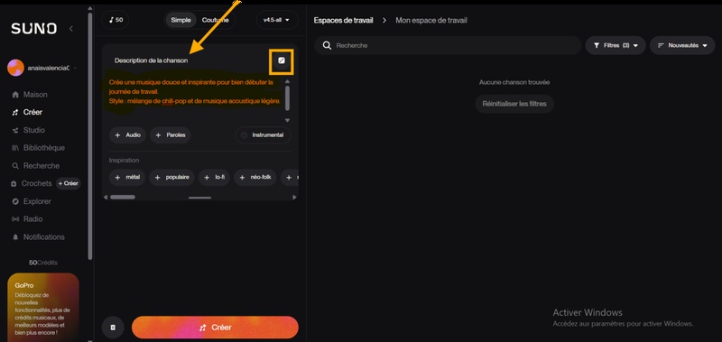 suno avis commemt créer de la musique avec Suno
