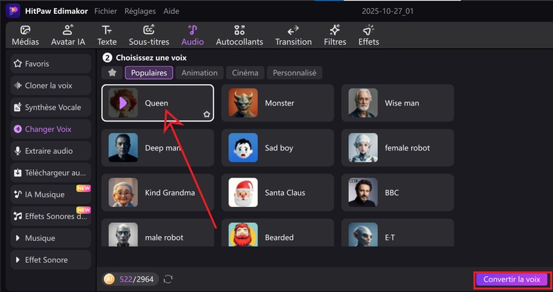 application pour changer la voix d’une vidéo