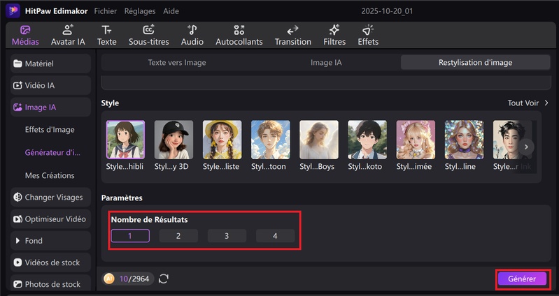 generateur d image ia edimakor