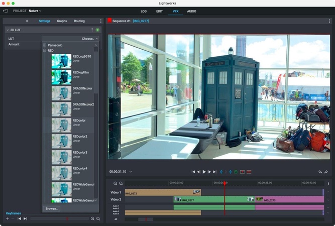 iMovie Mac alternative Lightworks
