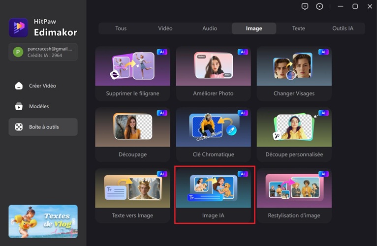 logiciel retouche photo intelligence artificielle Edimakor
