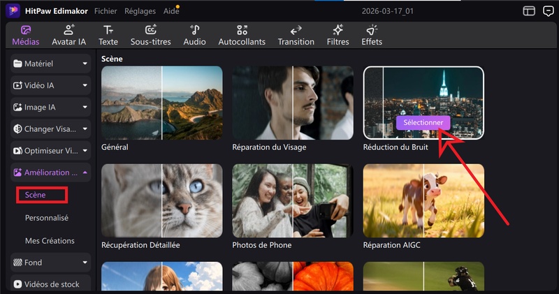 améliorer la qualité d'une photo pixelisée avec Edimakor