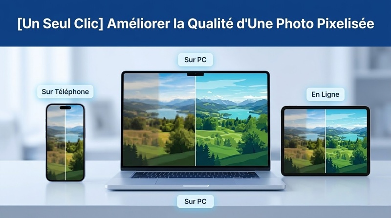améliorer la qualité d'une photo pixelisée