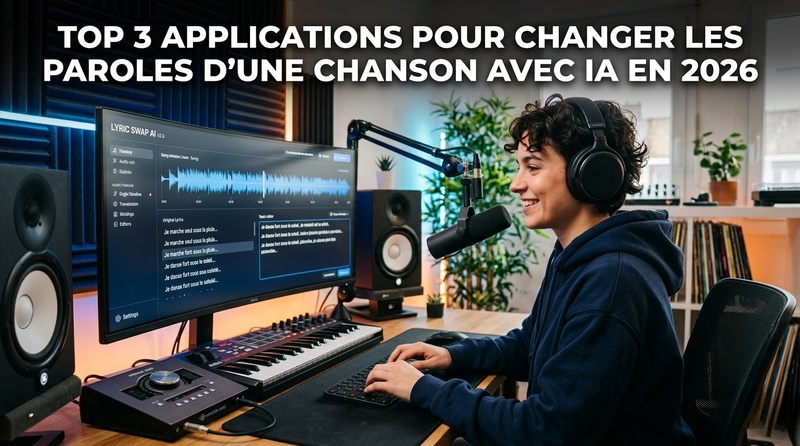 application changer paroles