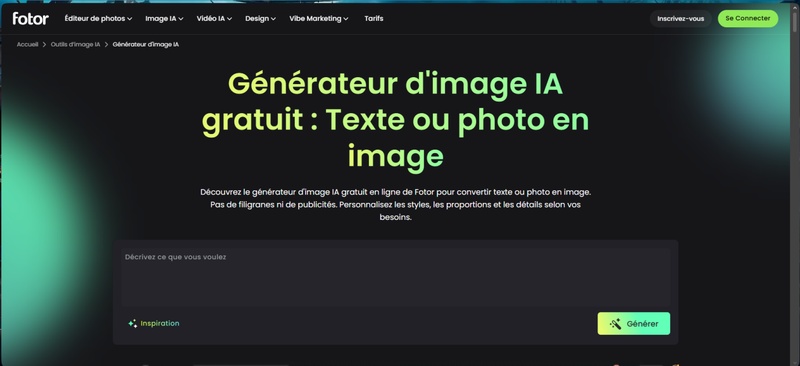 application pour créer un personnage manga fotor