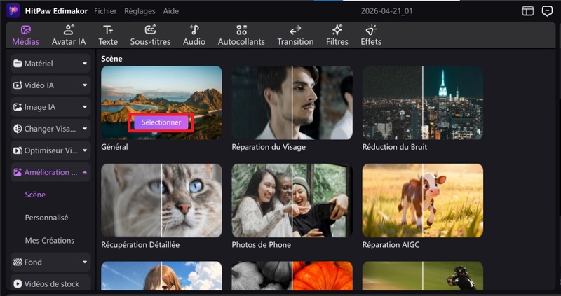 application pour déflouter une photo Ediamkor