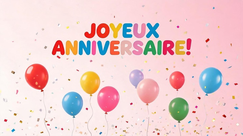 carte postale animée anniversaire prompt