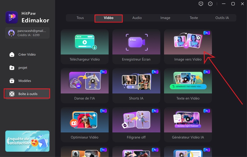 créer un clip musical avec ia avec Edimakor guide 11