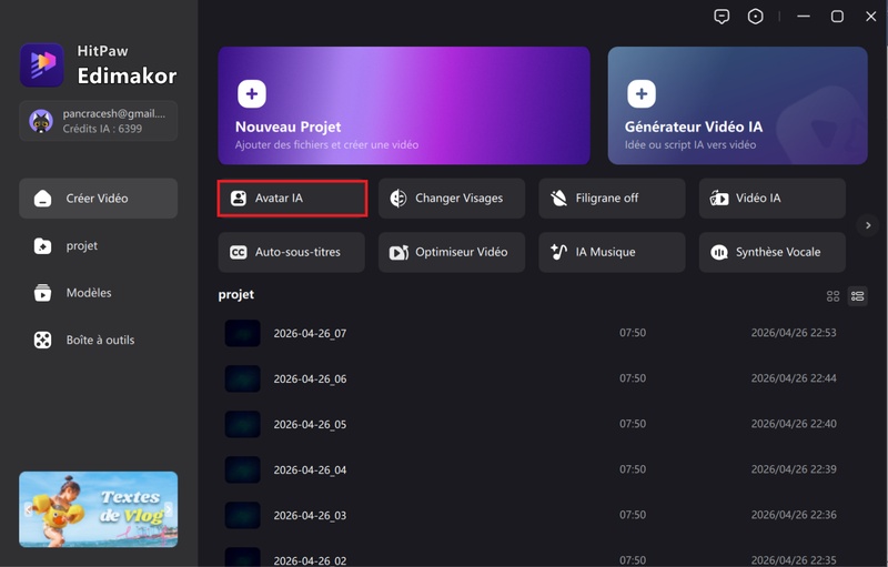 créer un clip musical avec ia avec Edimakor guide 14