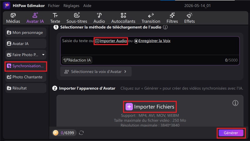 créer un clip musical avec ia avec Edimakor guide 15