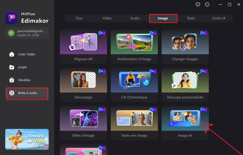 créer un clip musical avec ia avec Edimakor guide 6