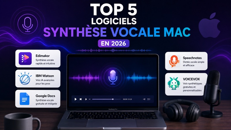 logiciel synthèse vocale mac