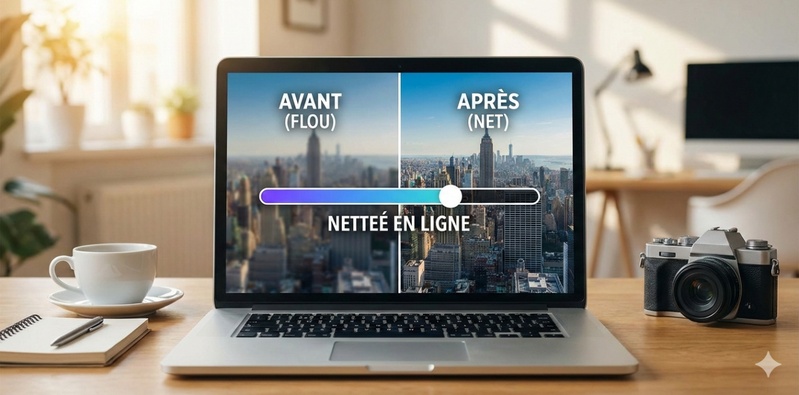 rendre nette une vidéo floue en ligne
