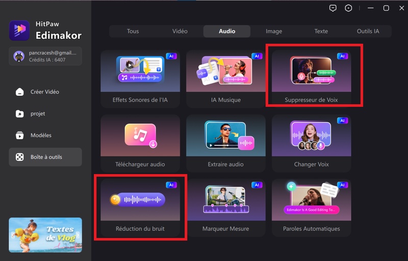 supprimer bruit de fond vidéo