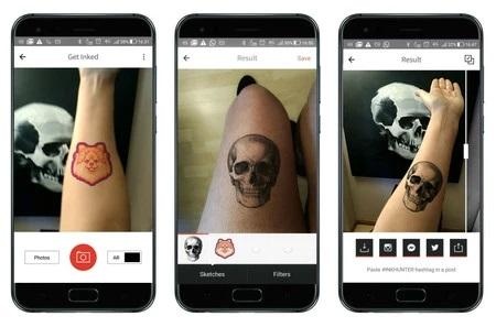 générateurs de tatouage IA Inkhunter