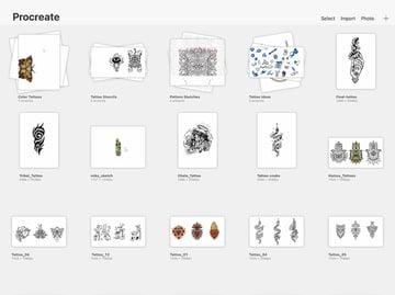 générateurs de tatouage IA Procreate