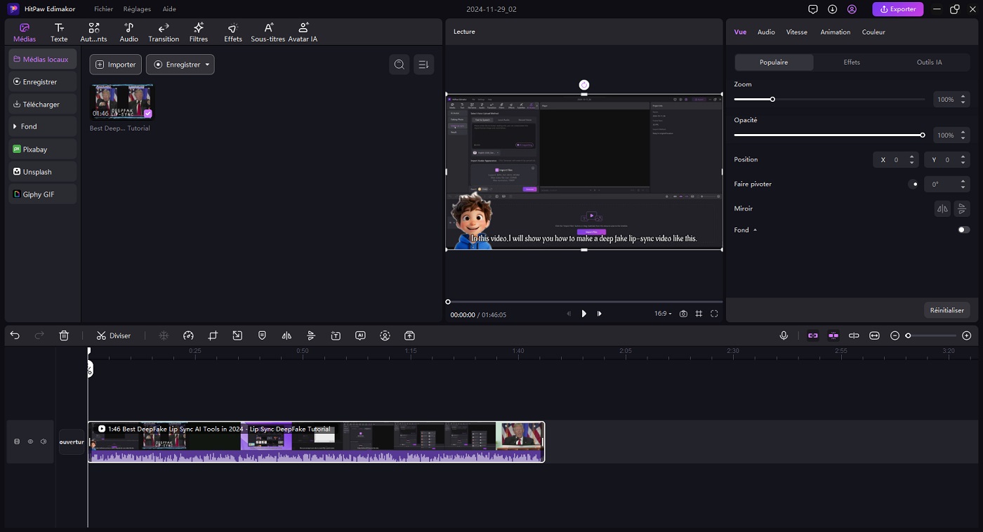 edit videos with edimakor