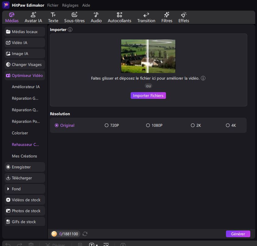 ameliorer la qualite d une video