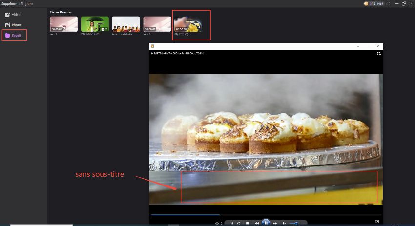 supprimer filigrane vidéo
