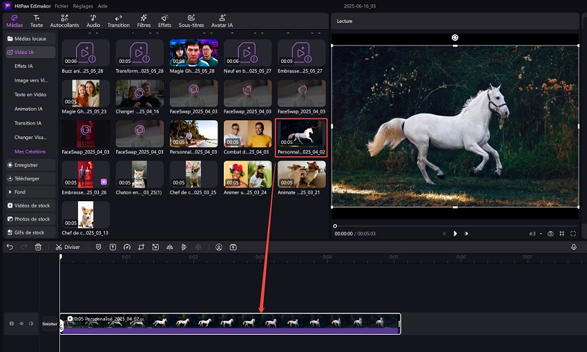 affiner les transitions vidéo