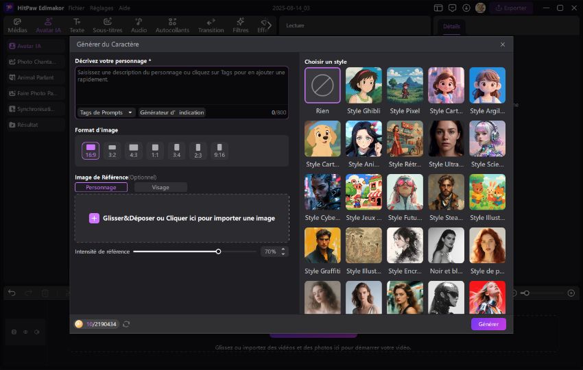 Créer un avatar parlant