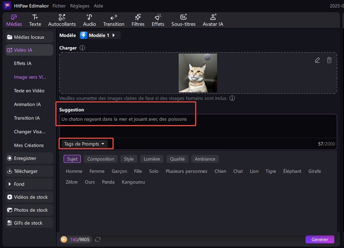 edimakor image to video prompts