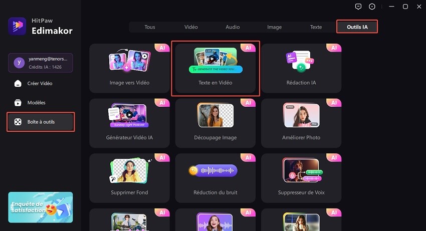ai text to video ai tool