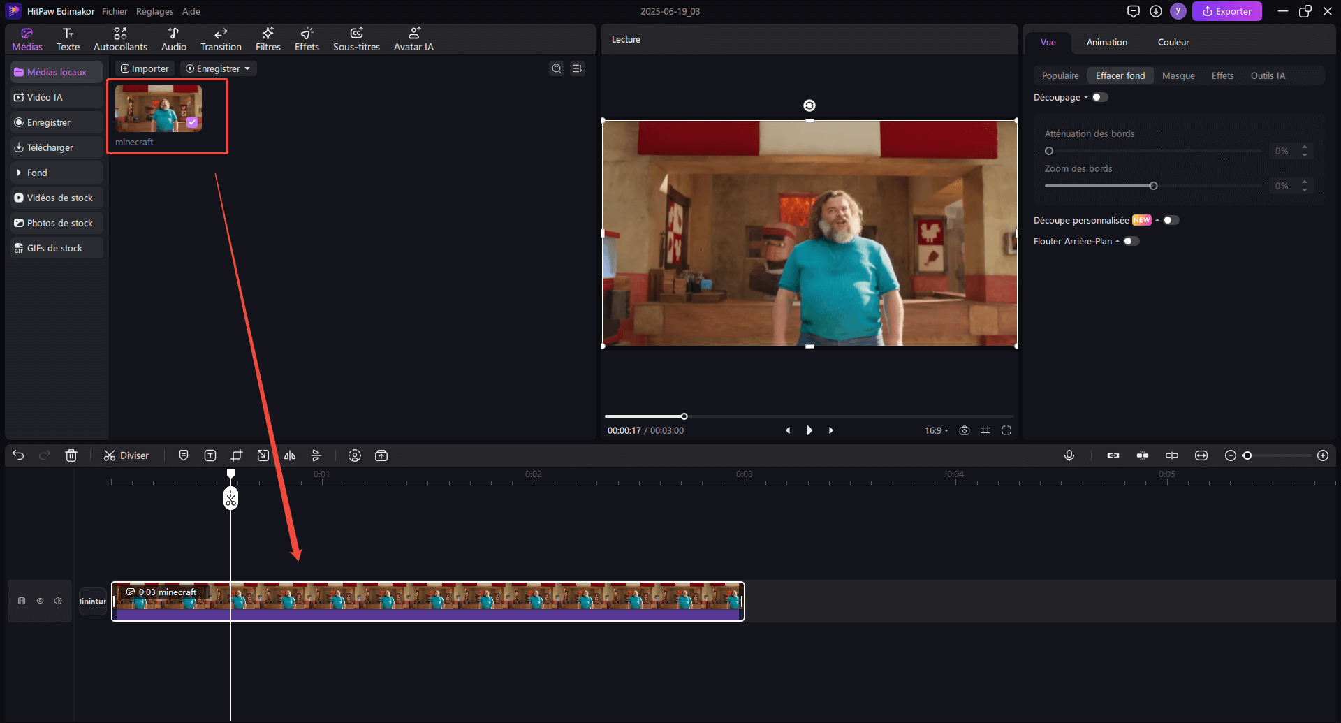 supprimer arriere plan video guide 1