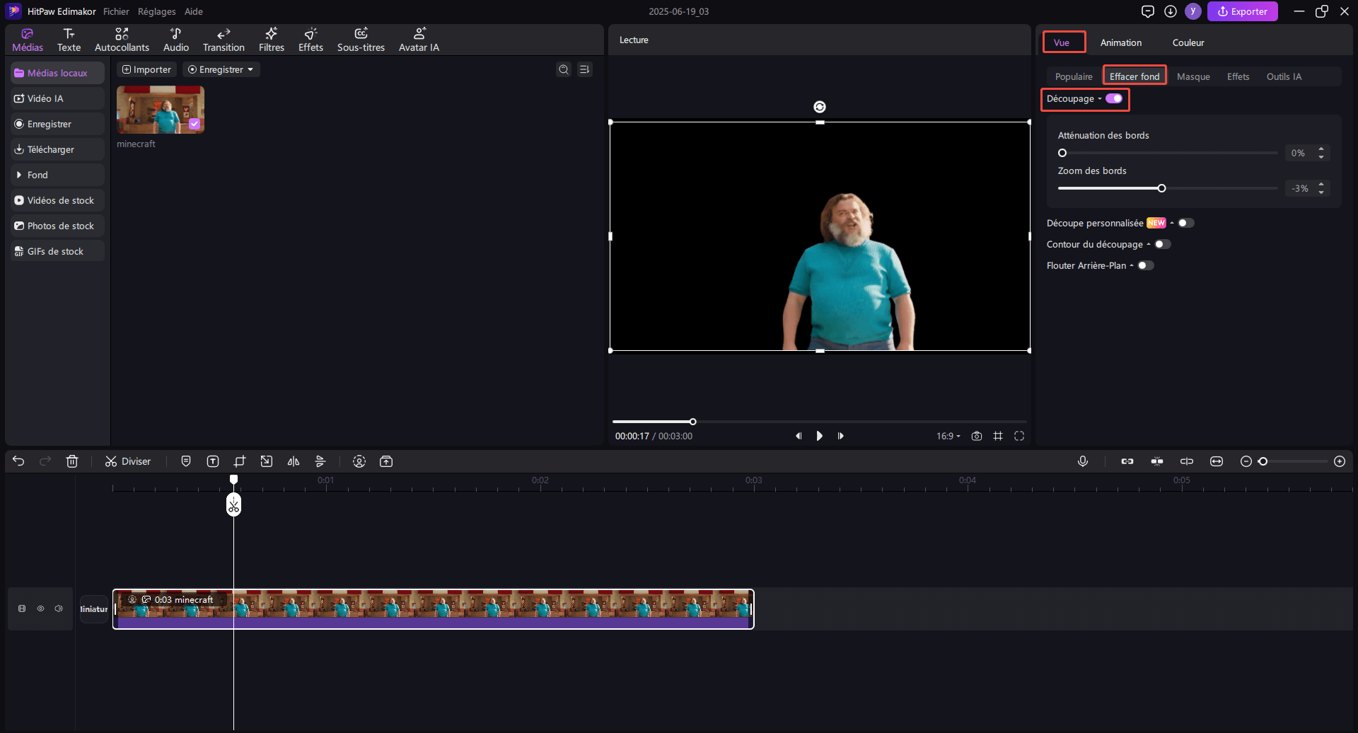 supprimer arriere plan video guide 2